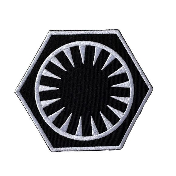 First Order Symbol Star Wars Logo Embroidered Patch - Picture 1 of 4